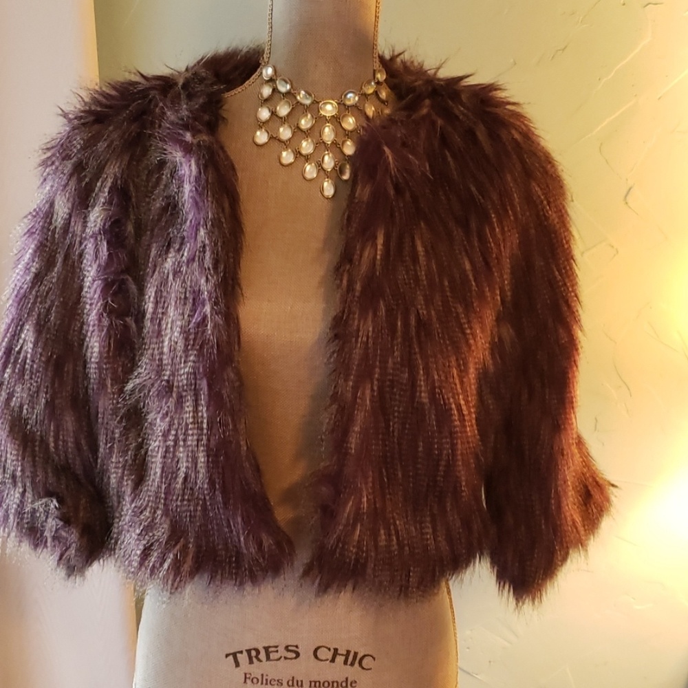 Crop Faux Fur